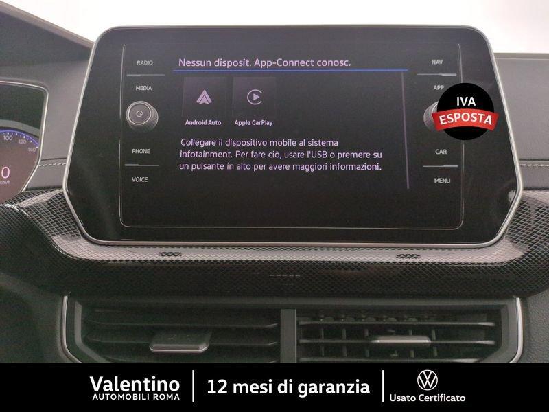 Volkswagen T-Cross 1.0 TSI 115 CV R-LINE PLUS