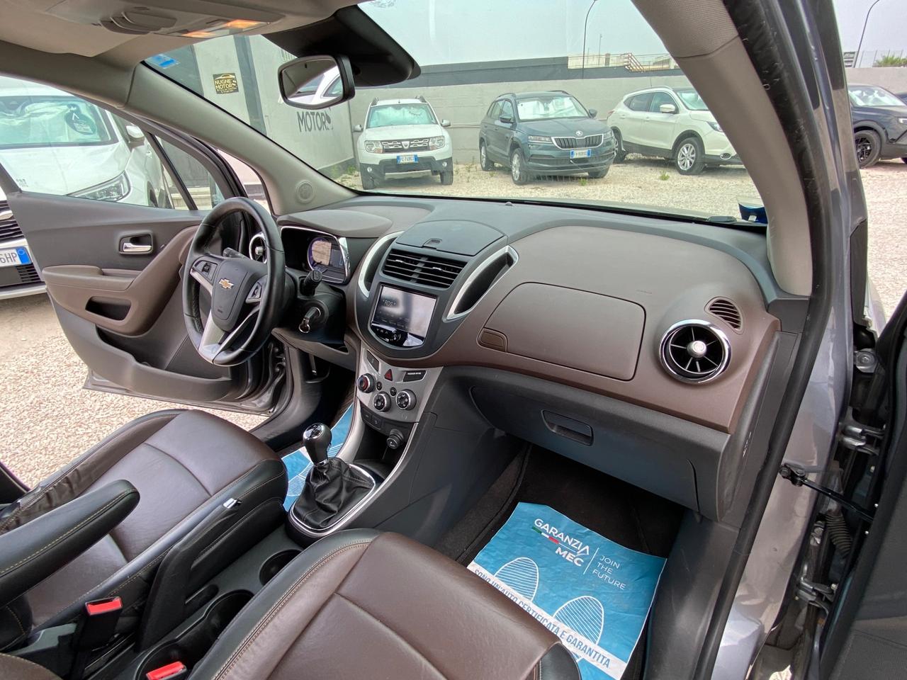 Chevrolet Trax 1.7 diesel AWD LTZ(TETTO/PELLE/RETRO/NAVI) UNICO PROPRIETARIO