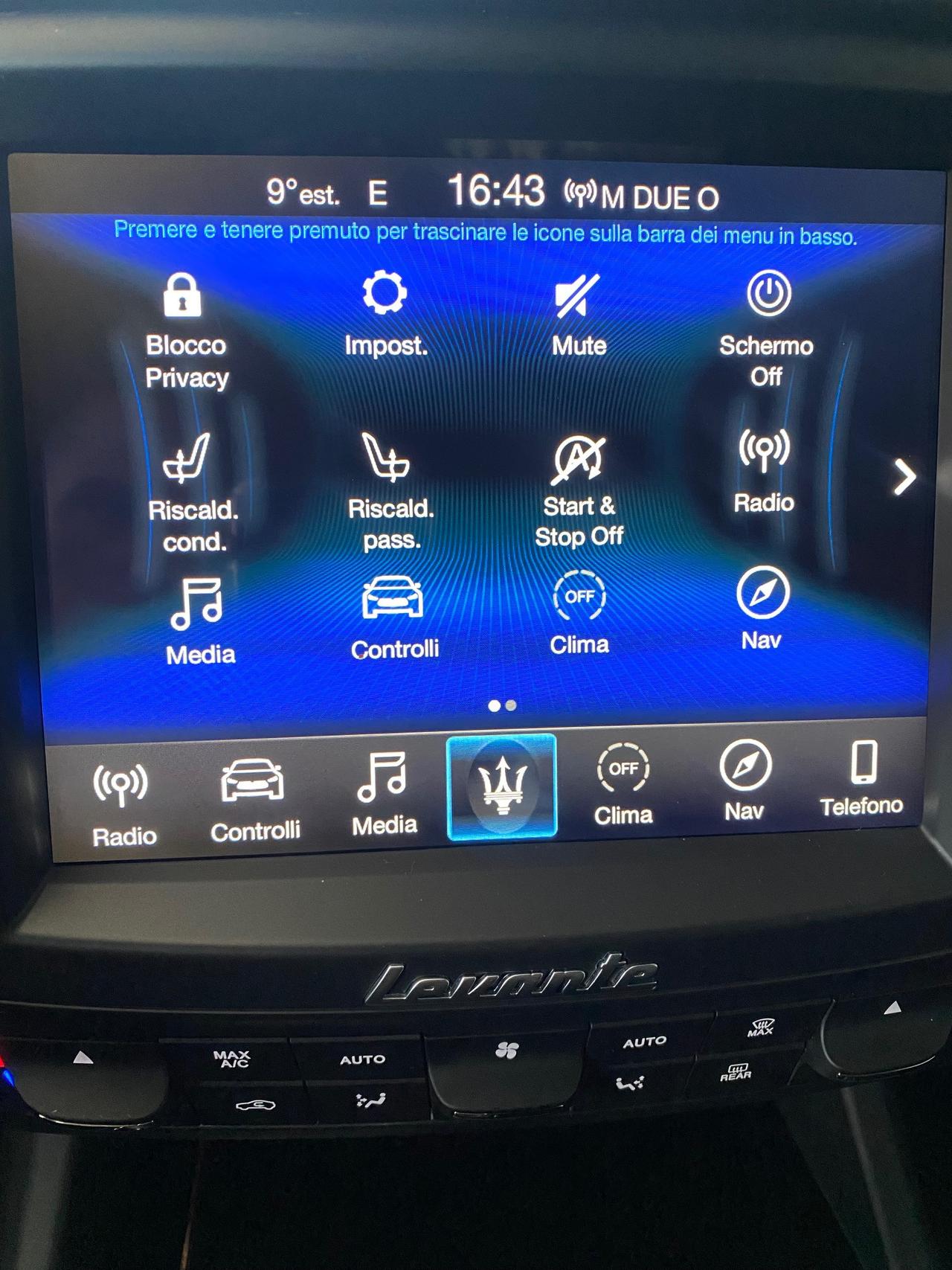 Maserati Levante 3.0 V6 Granlusso 275cv auto my20