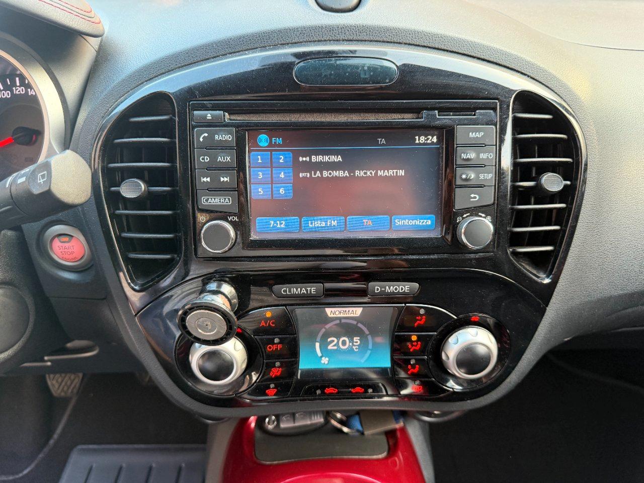 Nissan Juke 1.2 dig-t Tekna 115cv E6 FULL OPTIONAL BIANCO PERLA