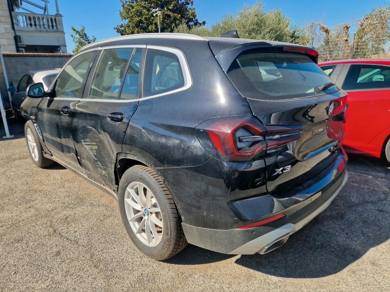 Bmw X3 xDrive30e Msport Incidentata