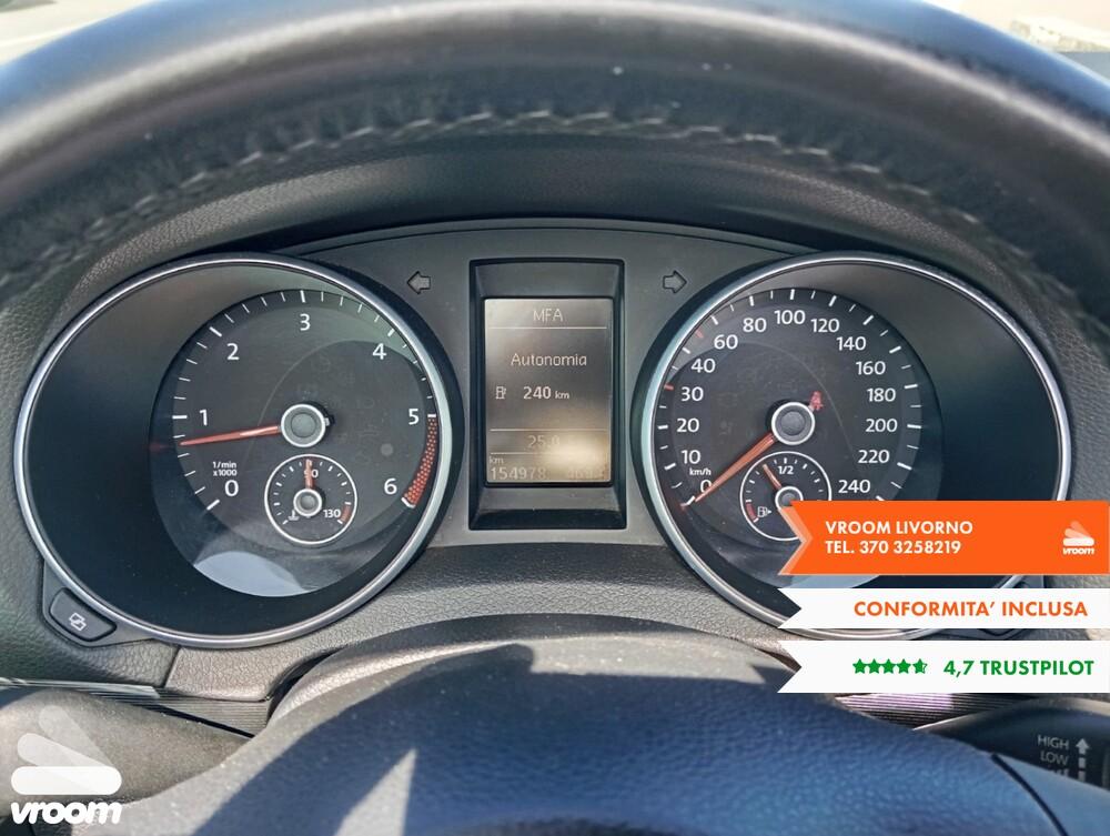 VOLKSWAGEN Golf 6ª serie Golf Cabriolet 1.6 TDI