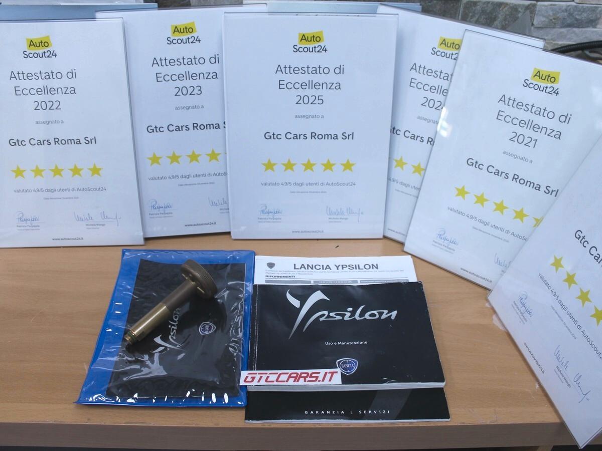 Lancia Ypsilon 1.2 69 CV 5 porte GPL Ecochic Elefantino Blu GPL CASAMADRE 69cv SENSORI PARK UNIPRO IVA DED