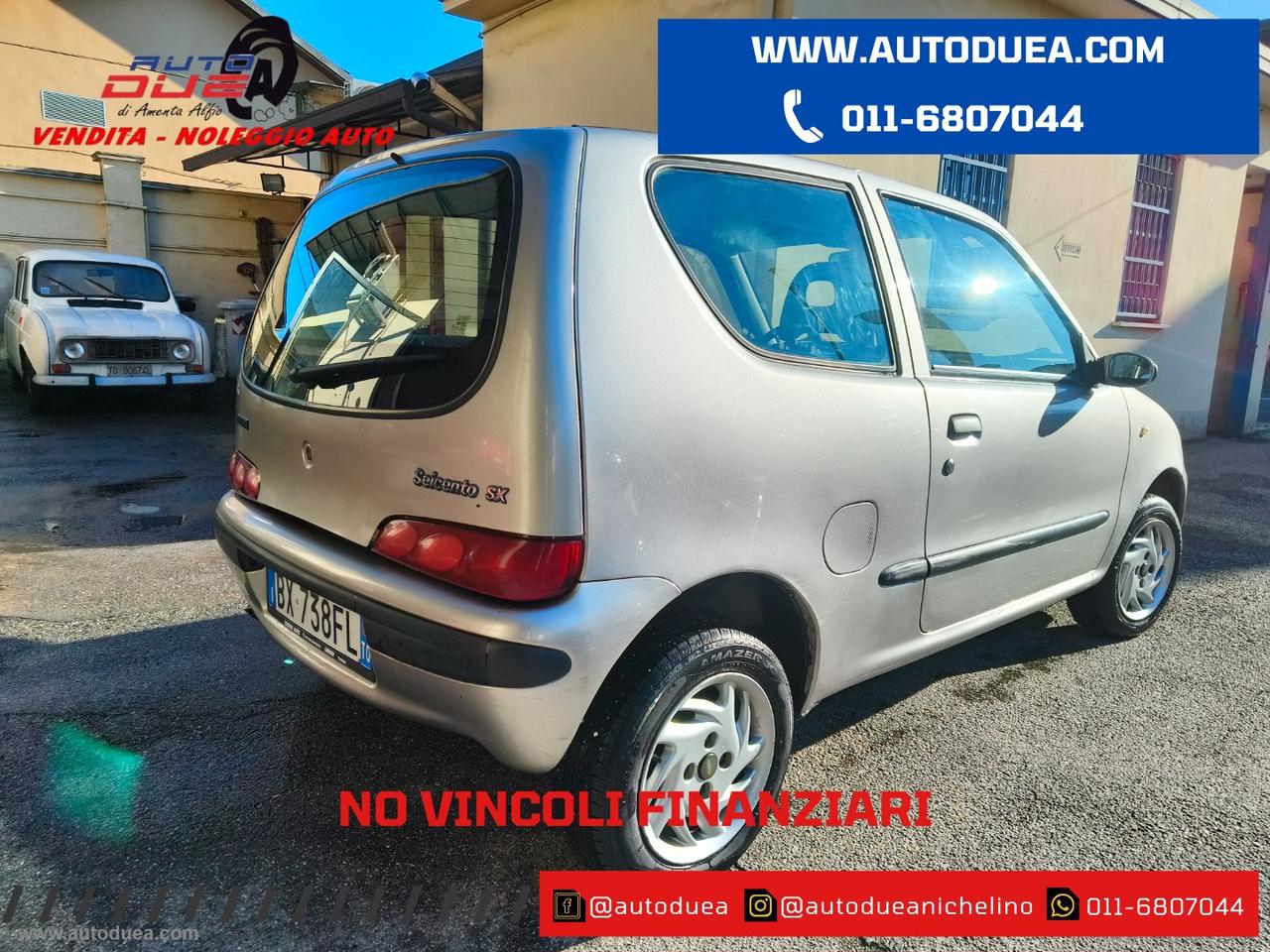 FIAT 600 1.1 ARIA CONDIZIONATA + IDROGUIDA