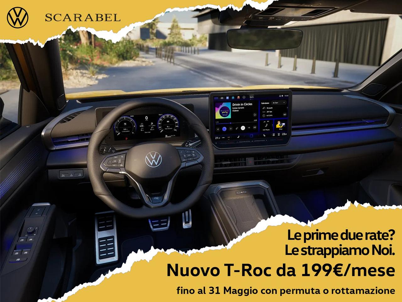 Volkswagen T-Roc 1.5 etsi r-line 150cv dsg