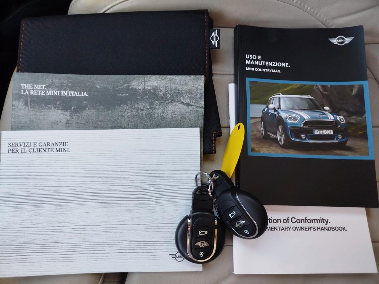 MINI COOPER S COUNTRYMAN 192 CV CRONO TAGLIANDI UNIPRO'*PREZZO VERO*