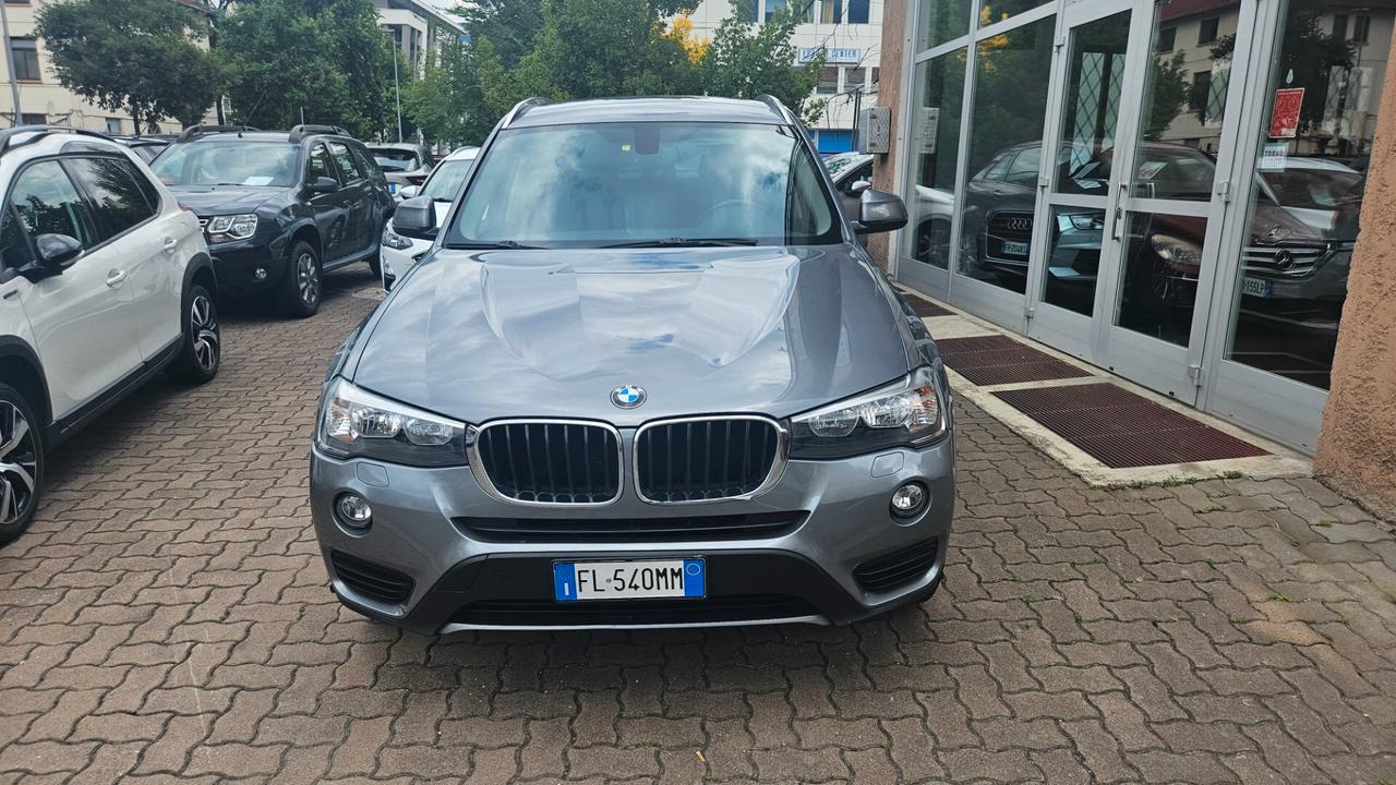 Bmw X3 xdrive20d auto 190 CV NAVY-CAMERA-LED