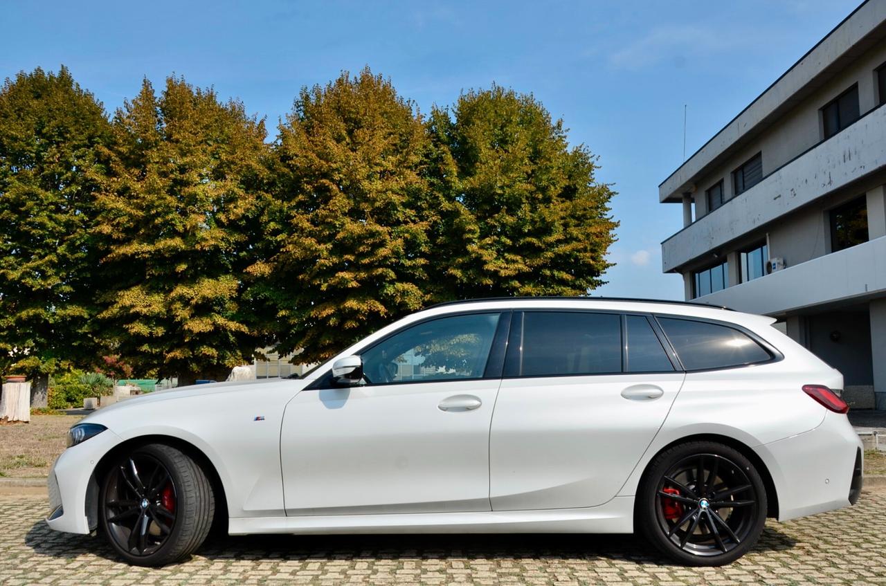 BMW 320d TOURING MILD HYBRID 48V XDRIVE MSPORT 190cv AUTO, IVA ESPOSTA, GARANZIA BMW 7/2027, PACK SERVICE 7/28, FULL LED, RETRO 360°, PERMUTE