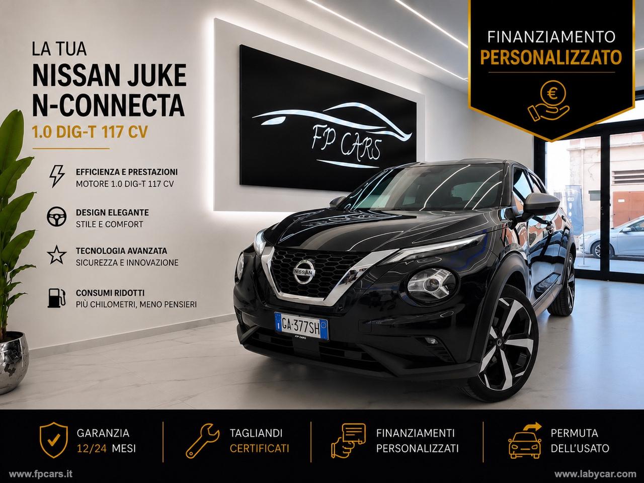 NISSAN Juke 1.0 DIG-T 117 CV N-Connecta