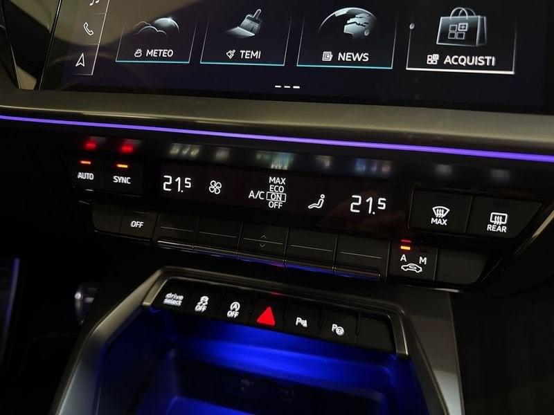 Audi A3 Sportback 35 2.0 tdi Identity Black s-tronic