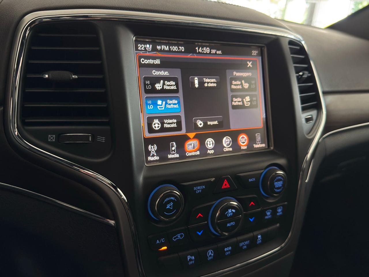 Jeep Grand Cherokee 3.0 V6 CRD 250 CV Multijet II Overland