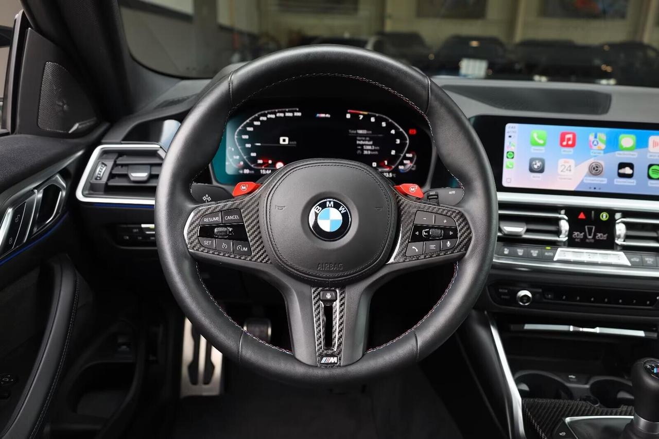 Bmw M4 M4/360*/HUD/HK/TOTW/PDC/APPLE/WIFI/SHZ/R19*20 !!Finanzio Fini a 180 Mesi Ant 0 rata 200 mese!!