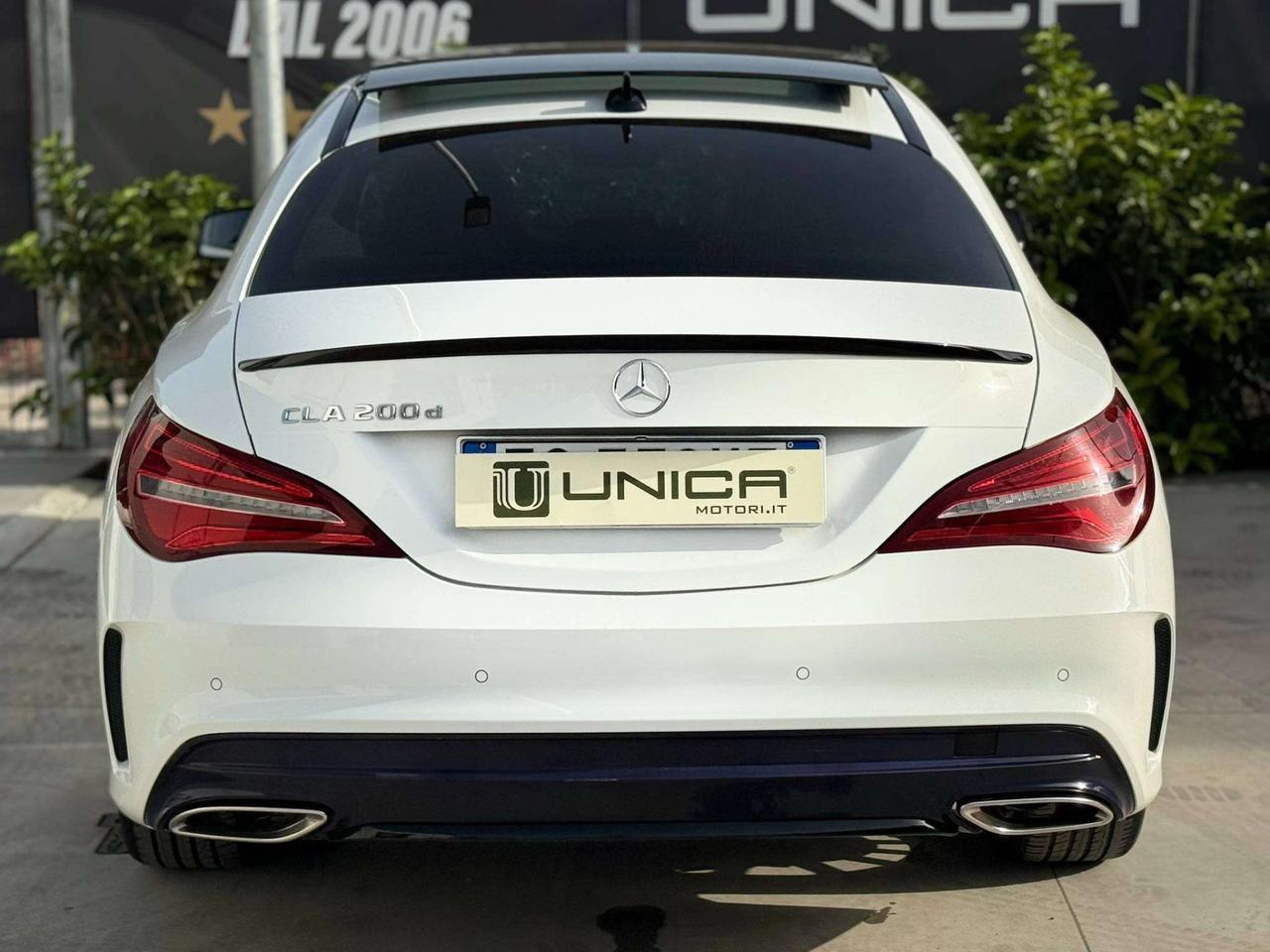 Mercedes-Benz CLA 200 D 2.2 136CV AMG Premium Auto TETTO ITALIANA UNICO PROPRIETARIO