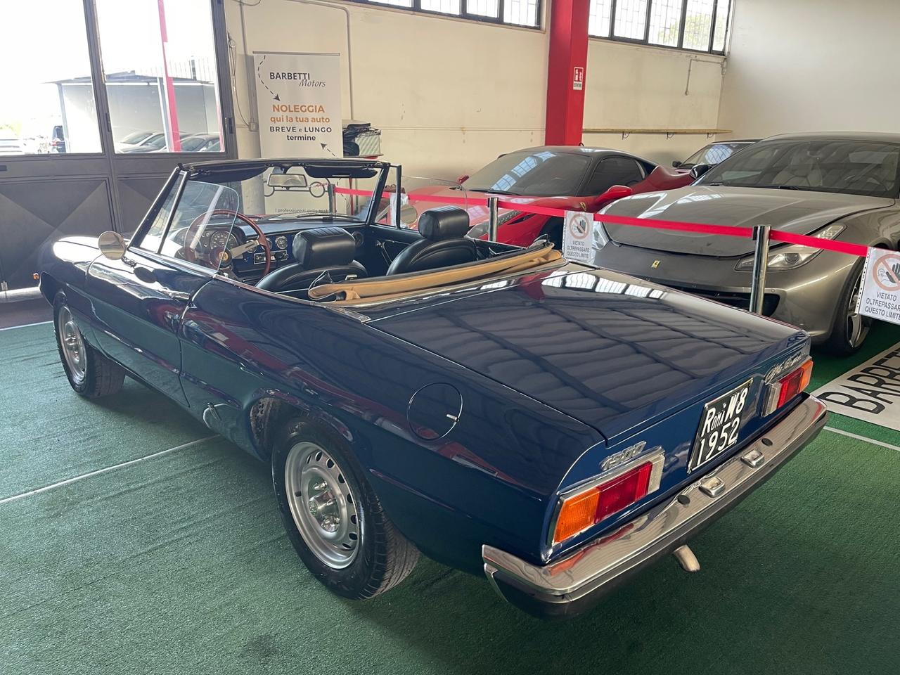 Alfa Romeo Spider 1.3 Coda Tronca ASI PERMUTE RATE