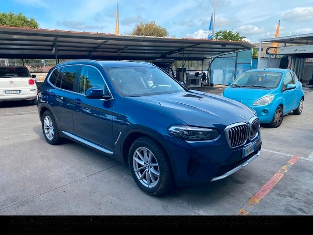 BMW X3 20D 190CV STEPTRONIC 48V X-DRIVE BUSINESS ADVANTAGE ( FARI LED - PELLE - CRUISE - CLIMA TRIZONA - NAVI - MIRROR - PARK ASSISTANT - TELECAMERA POST. )