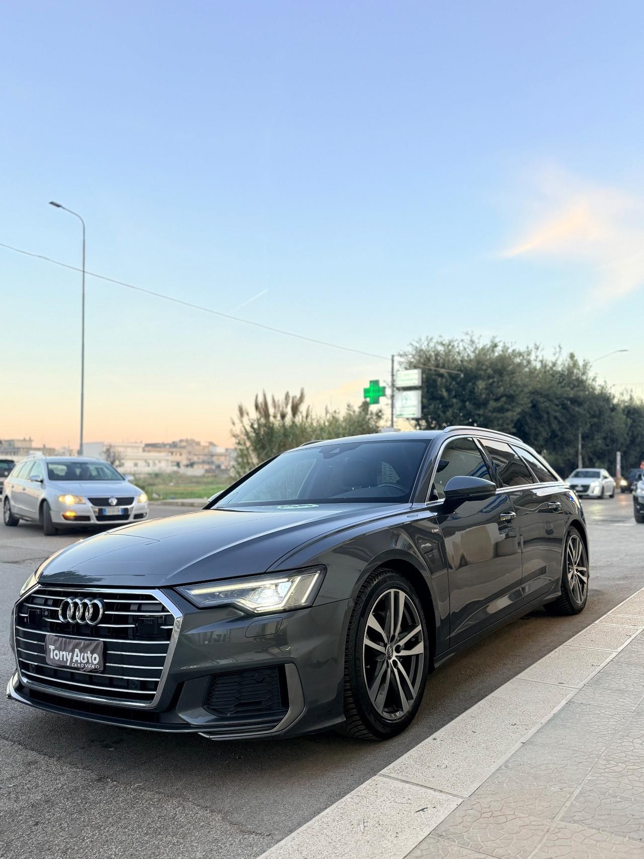Audi A6 40 2.0 mhev (diesel/elettrica)TDI S tronic Sport, cambio s-tronic, modello S-LINE,KM CERTIFICATI