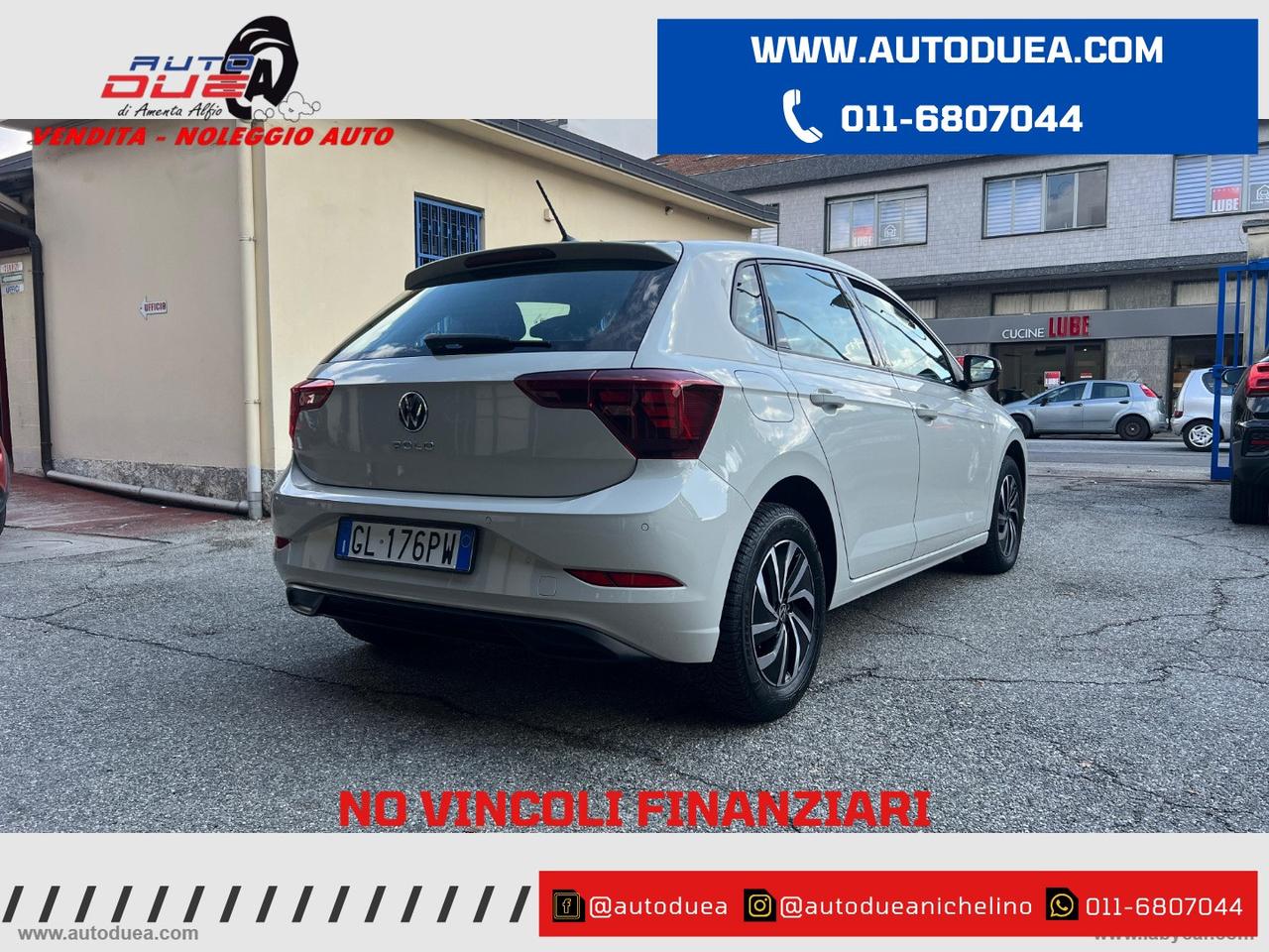 VOLKSWAGEN Polo 1.0 TSI Life NO VINCOLI FINANZIARI