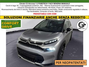 Citroen C3 Aircross 1.2 puretech Shine s&s 110cv Neopatentati Led