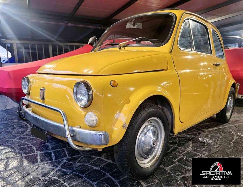 FIAT 500 VERNICE ORIGINALE CAPPOTTA NERA OTTIME CONDIZIONI!
