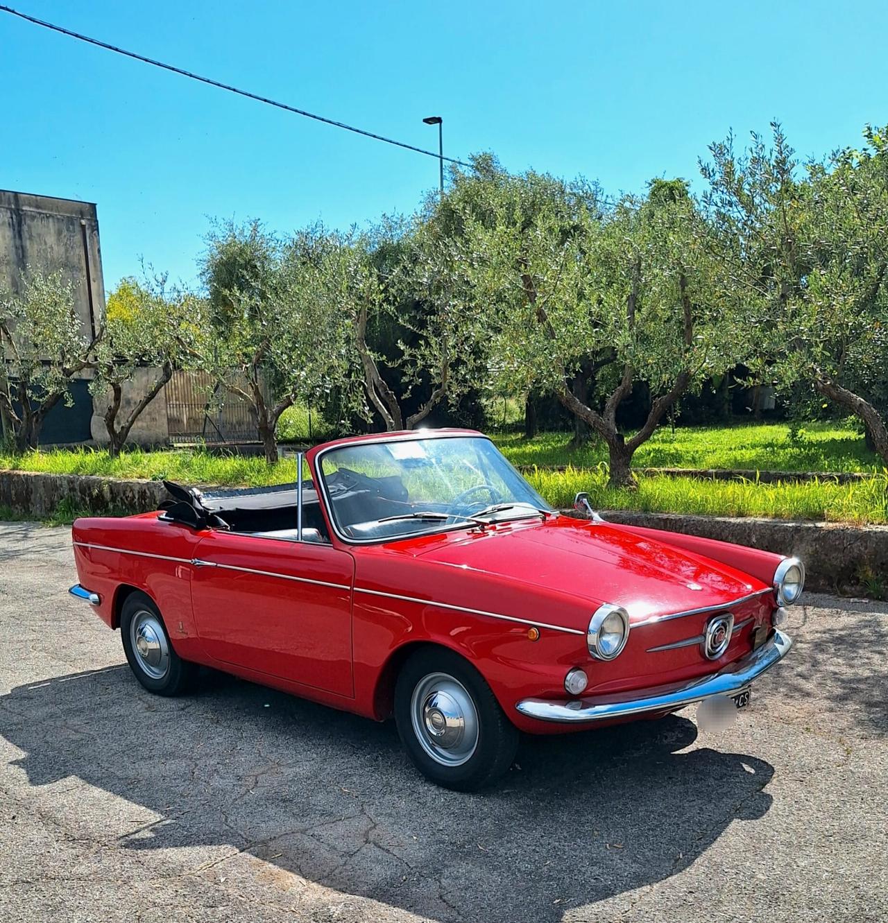 Fiat 600 D SPIDER VIGNALE - RESTAURO TOTALE - ASI