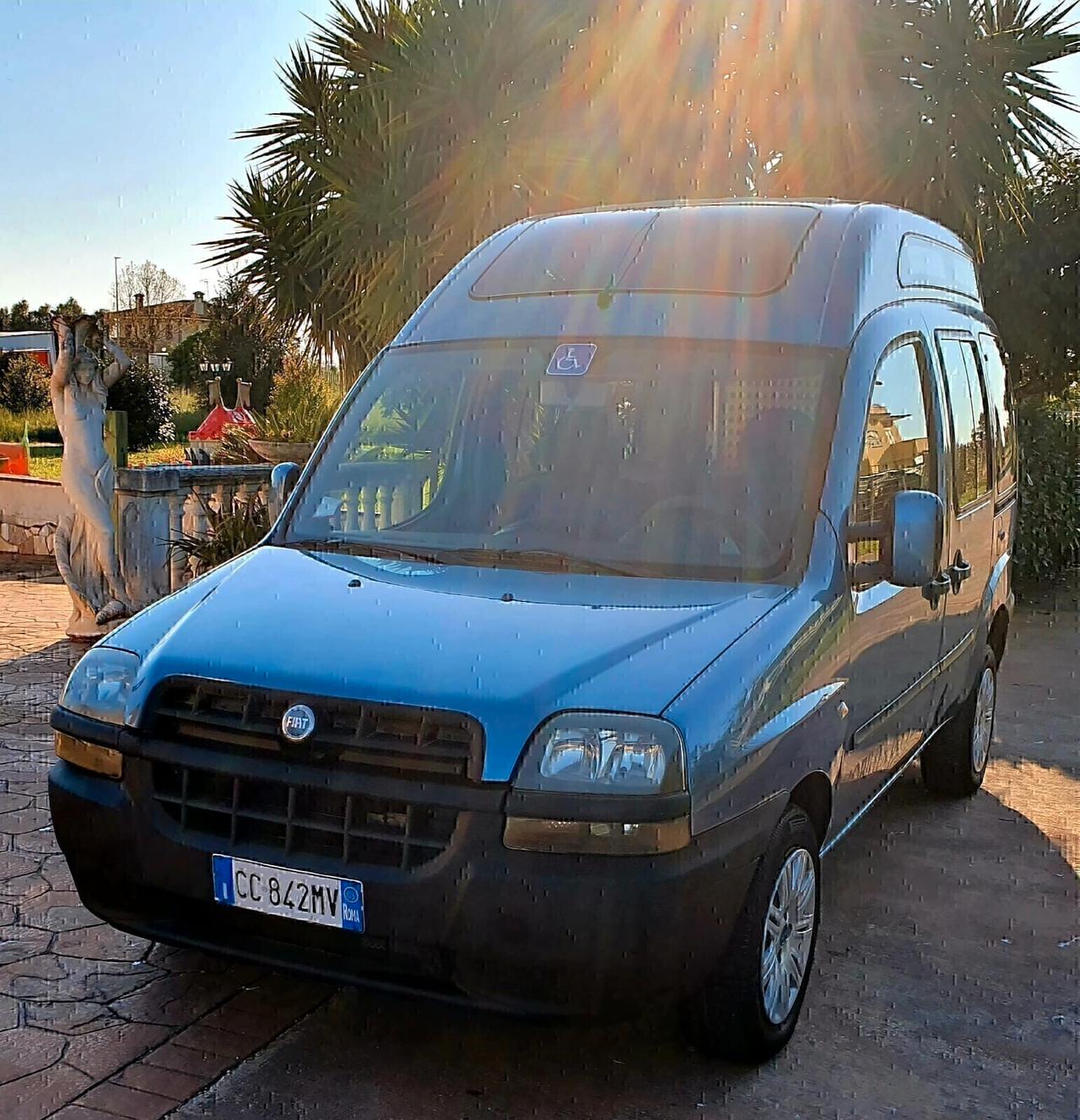 Fiat Doblo 1.6i TETTO ALTO TRASPORTO DISABILI