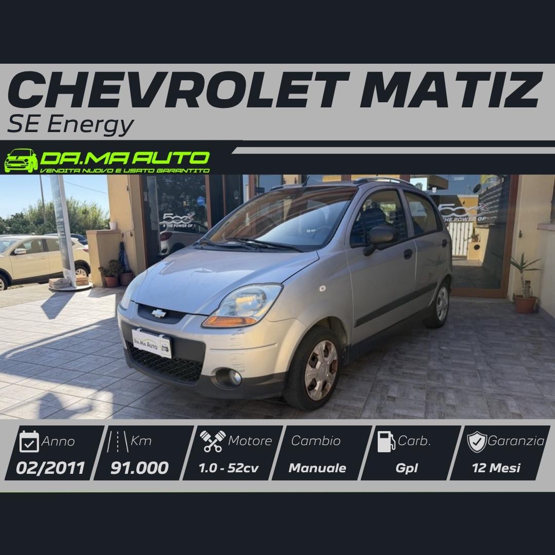 Chevrolet Matiz 1000 SE Energy GPL