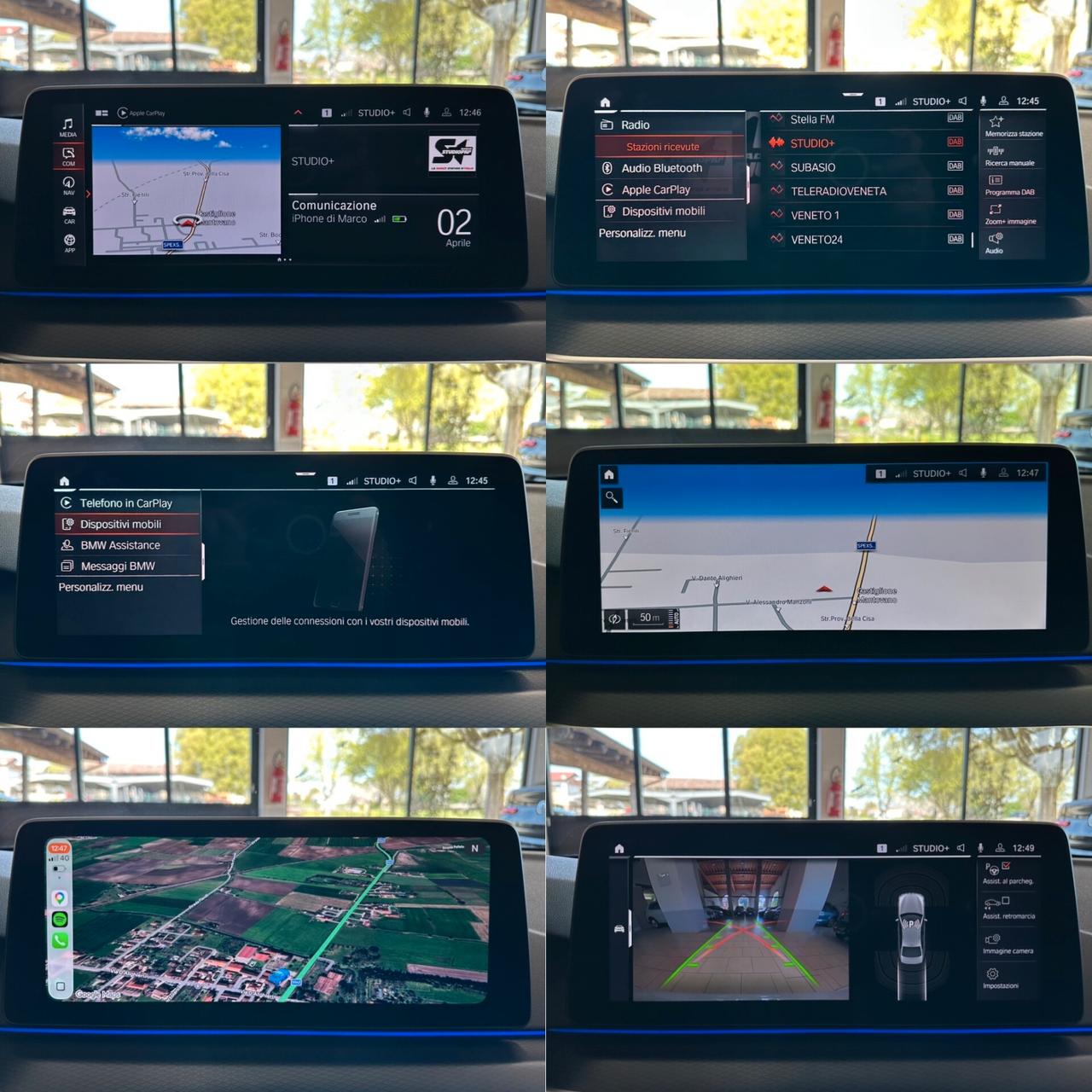 BMW 520D MHEV BERLINA MSPORT AUTO *TETTO*CARPLAY*LUCI*