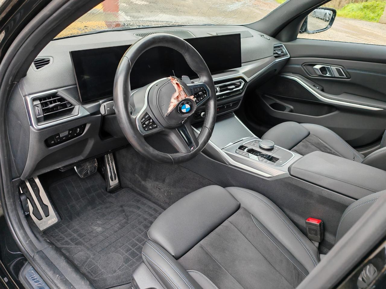 Bmw 318D Touring Msport Incidentata/Sinistrata