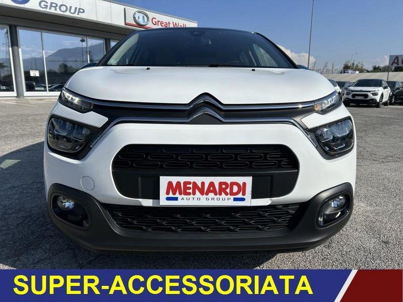 Citroën C3 PureTech 83 Shine Pack INTERNI PELLE+NAVI+CAMERA