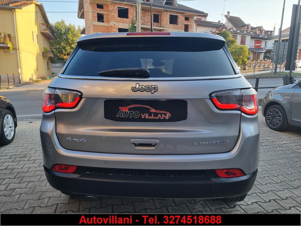 Jeep Compass 2.0 mjt 140cv Limited 4x4 automatica
