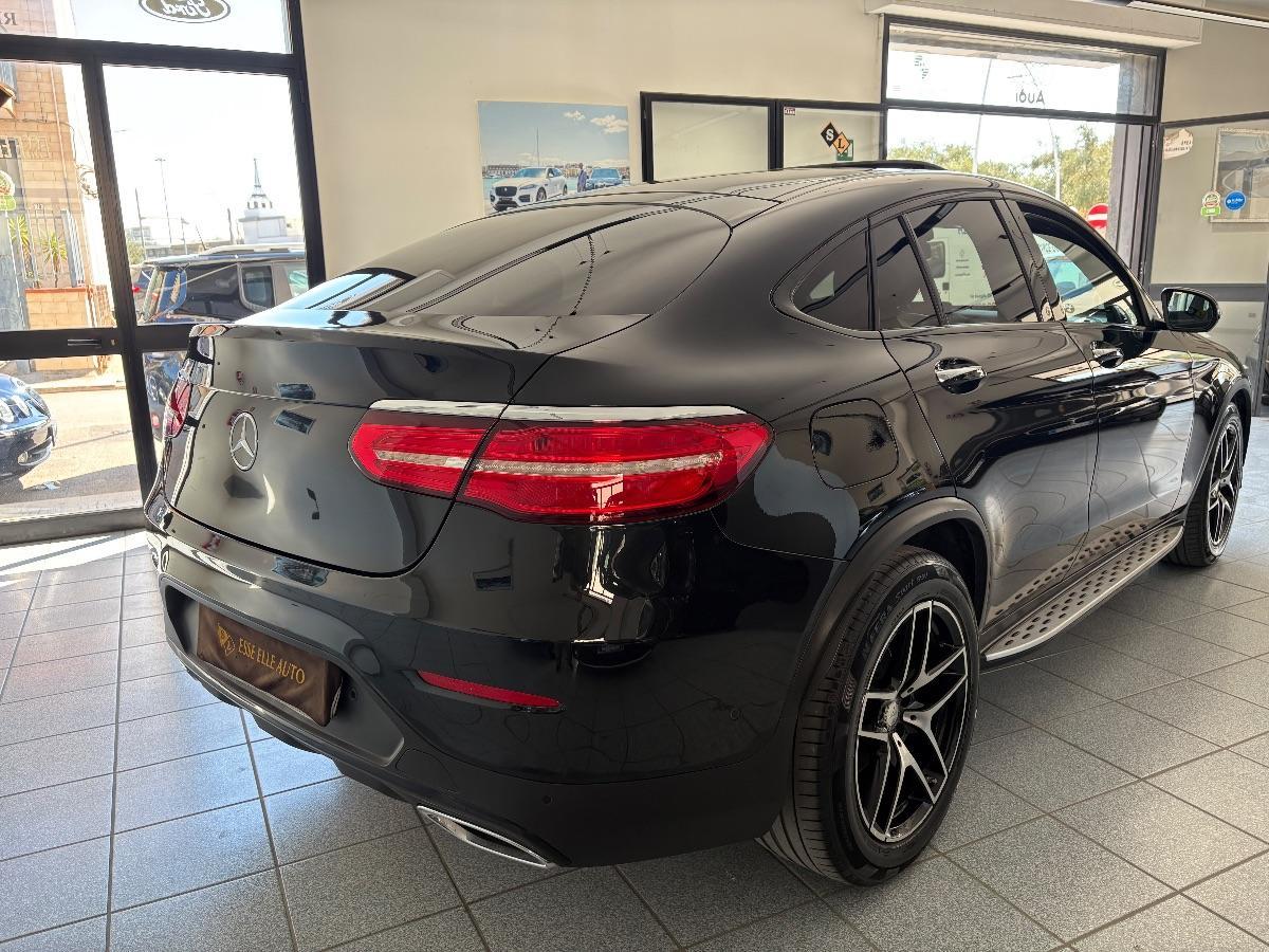 MERCEDES GLC 220 d 4Matic CoupÃ© AMG UNICO PROP/ TETTO/ TELECAMERA 360Â°