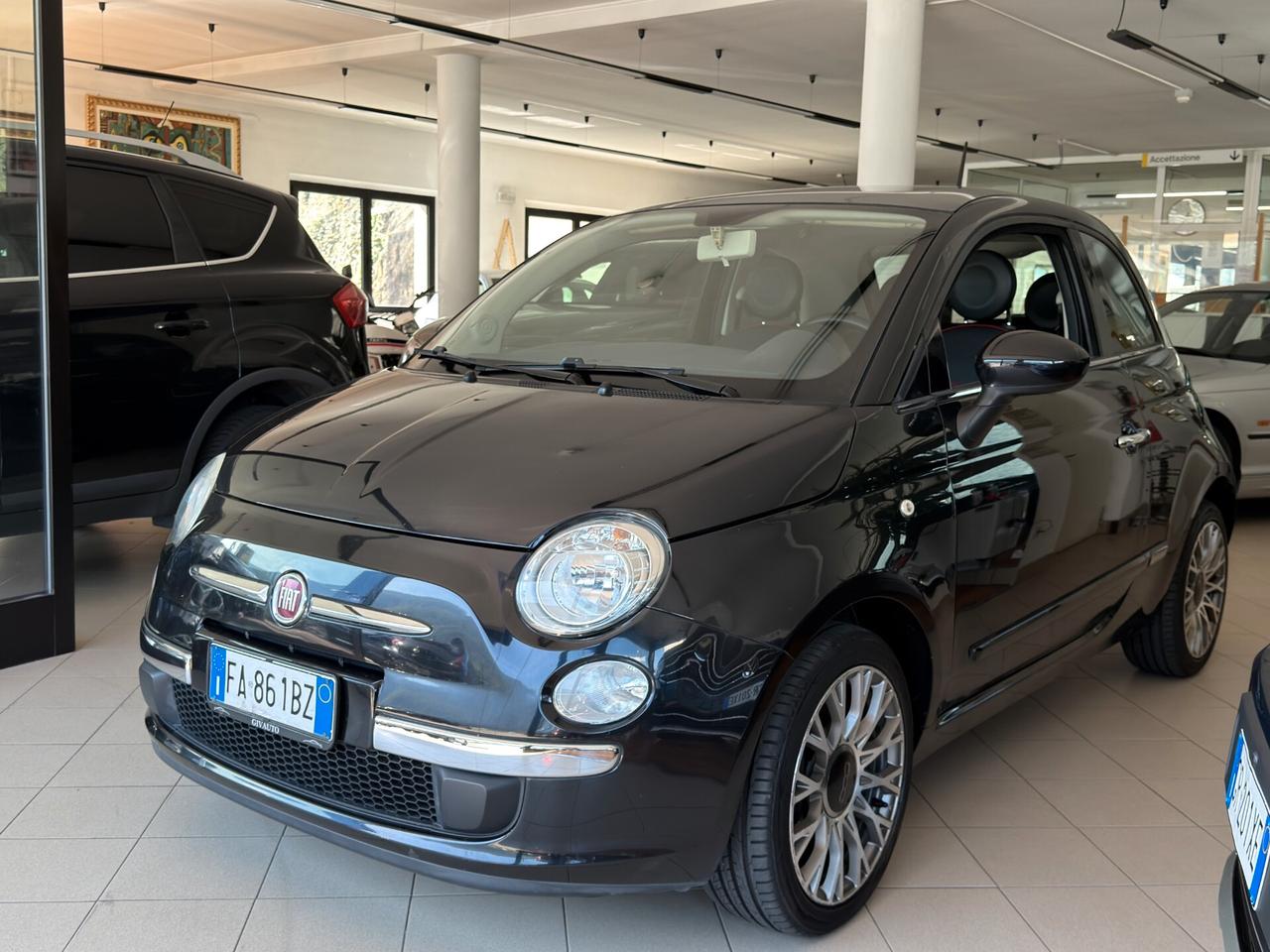 Fiat 500 Lounge 1.2cc 69cv Benzina Neopatentati Tetto panoramico