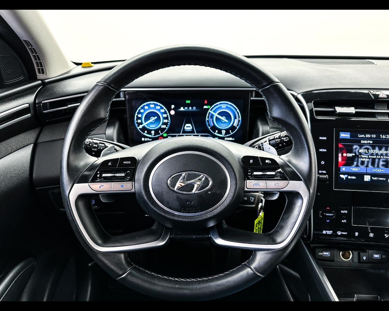 HYUNDAI Tucson 3ª serie - Tucson 1.6 HEV aut. XLine