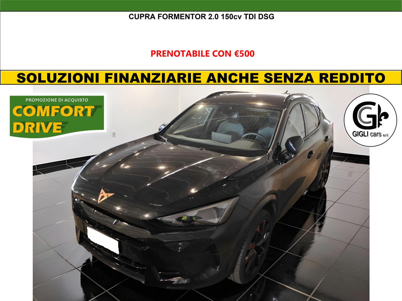 Cupra Formentor TDI DSG 150 cv Formentor Led Pelle Alcantara