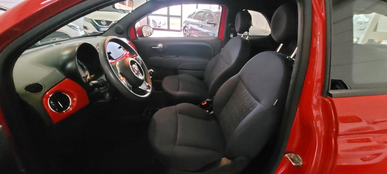 Fiat 500 1.0 Hybrid Red
