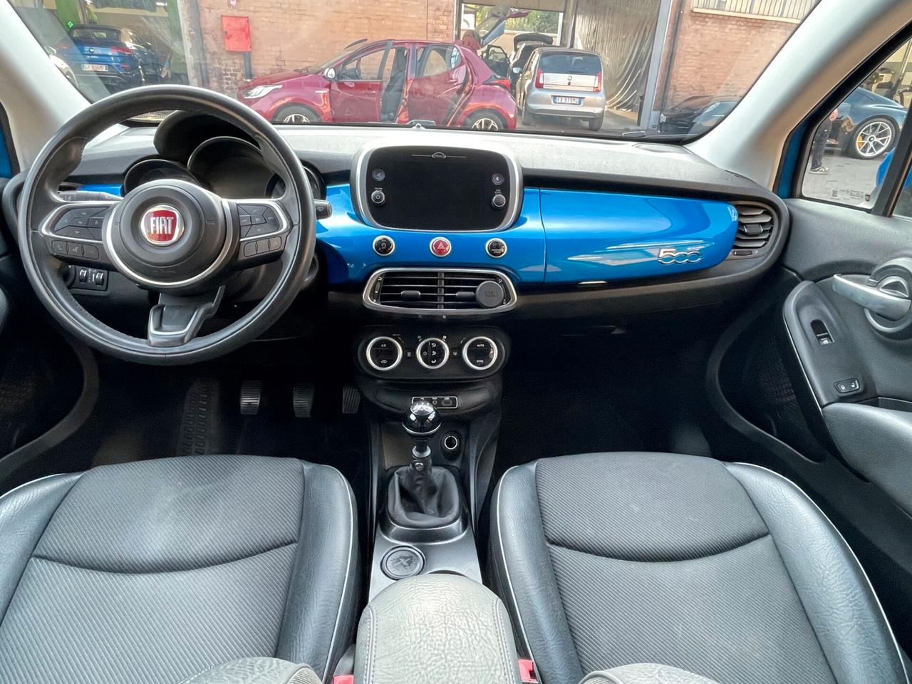 Fiat 500X 1.3 MultiJet 95 CV -TOP DI GAMMA- UNICO PROPRIETARIO-CERCHI 18"-BLU