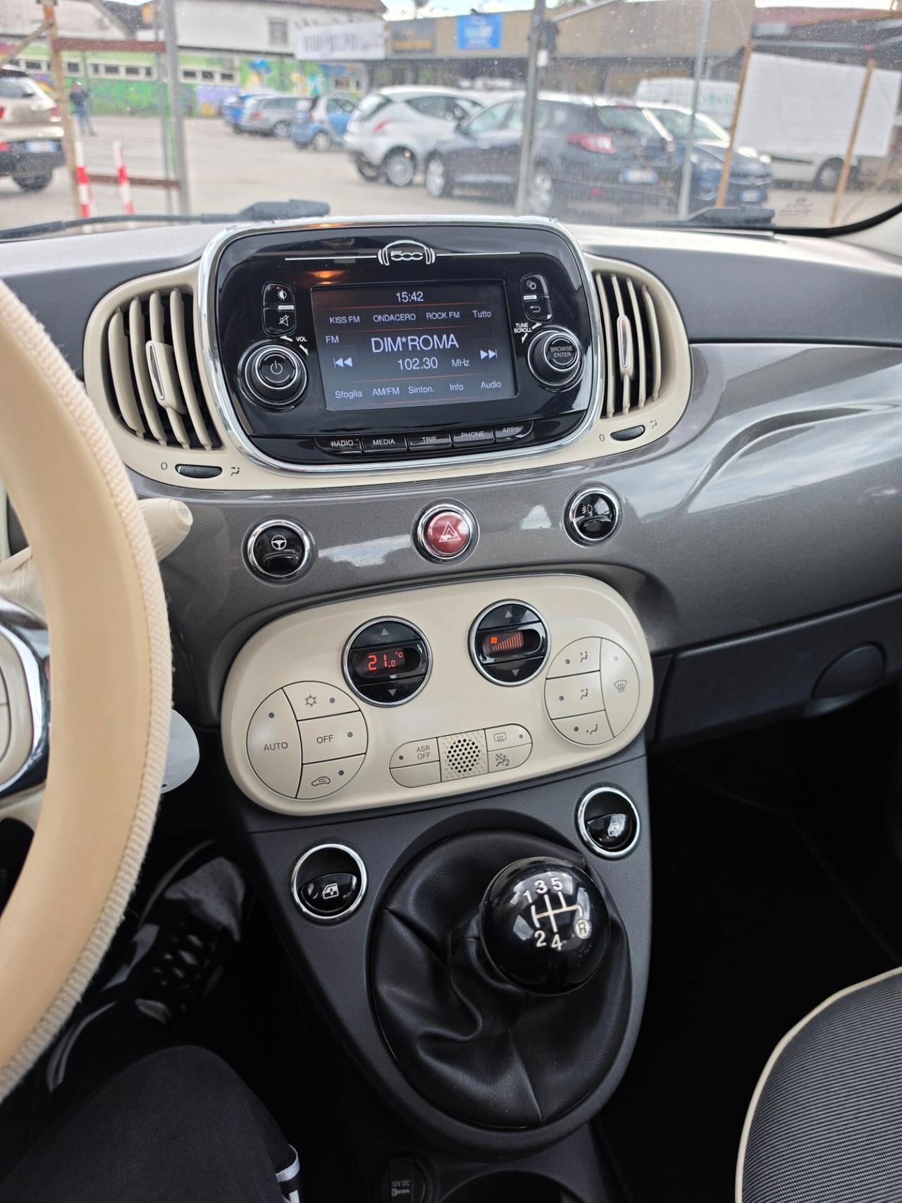 Fiat 500 1.2 Lounge ok neopatentati garanzia 12 mesi