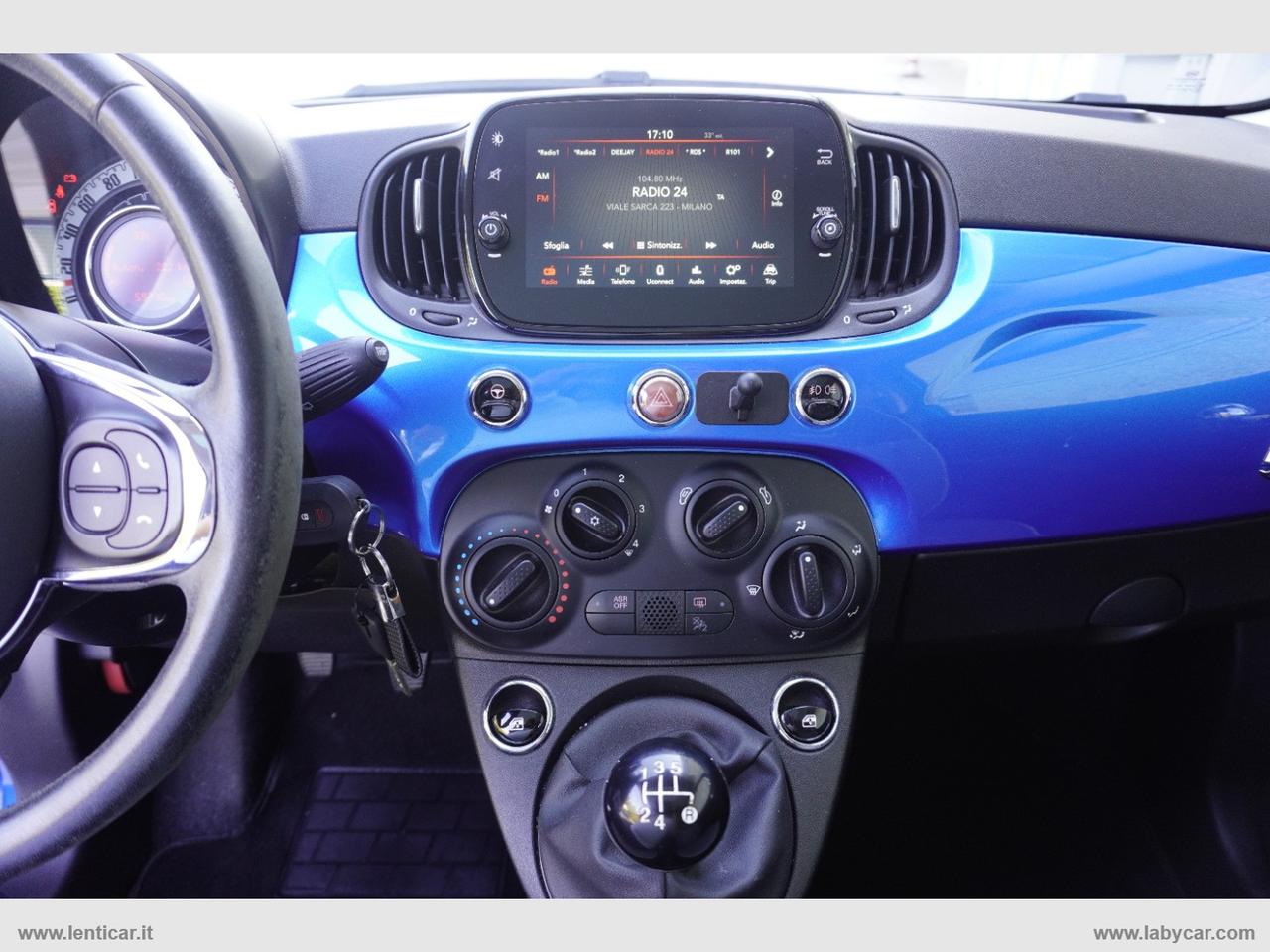 FIAT 500 1.2 Mirror Adatta a Neopatentati