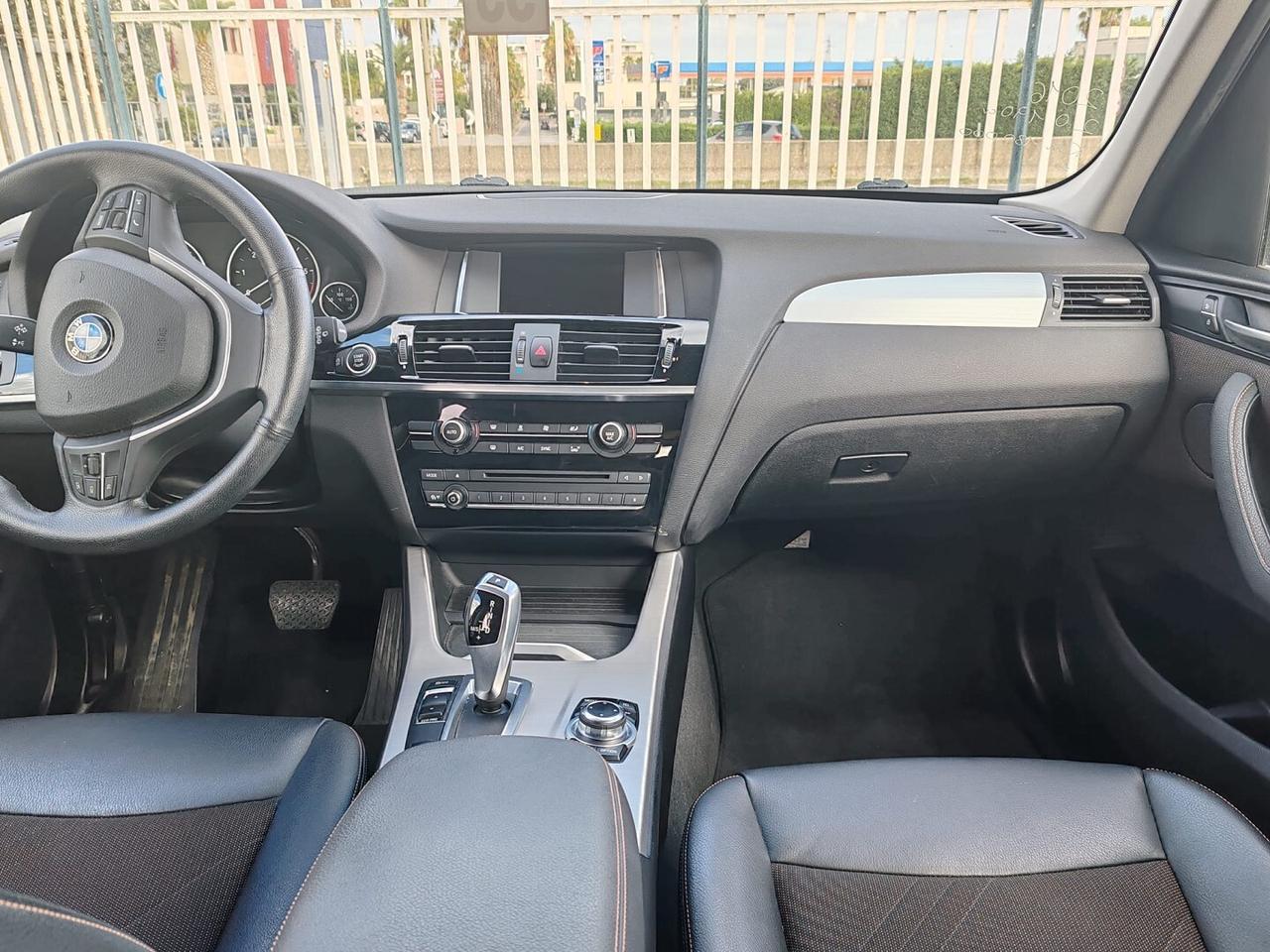 BMW X3 XDRIVE 20d XLINE BIANCO PERLA METALIZZATO