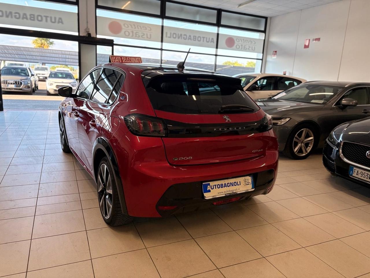 Peugeot 208 GT Line motore elettrico 5 porte SPOTICAR