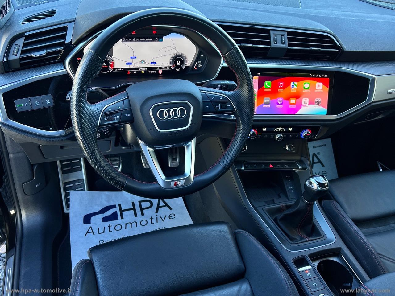 AUDI Q3 2.0TDI S-line FULL LED PELLE NAVI 360 B&O RETROCAMERA MATRIX