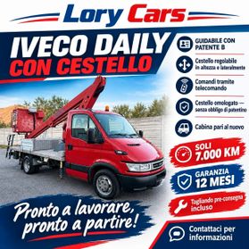 Iveco Daily 35 2.3 CON PIATTAFORMA E CESTELLO