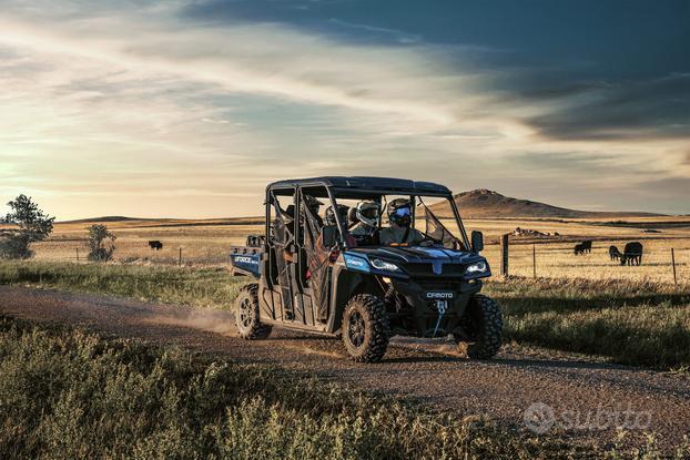 QUADRICICLO - UTV TARGA-AGRICOLA - 6 POSTI - 4X4 - PROMO KM 0