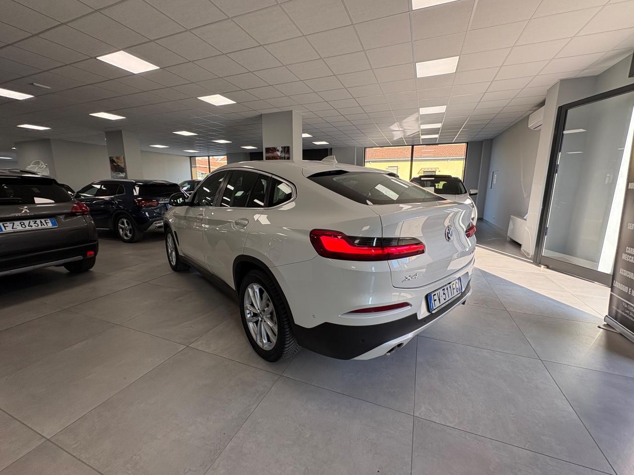 Bmw X4 xDrive 2.0 TDI 190cv anno 2019 km 134000