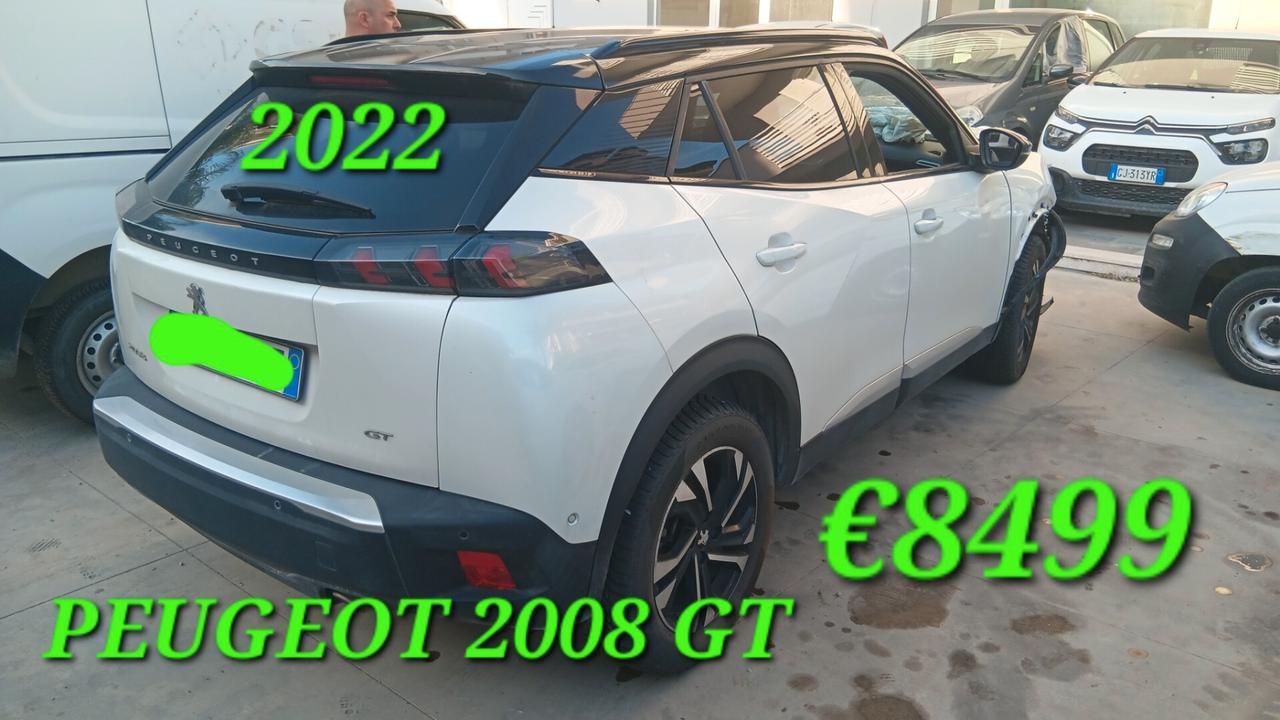 Peugeot 2008 GT INCIDENTATA SINISTRATA MONDIALCARS