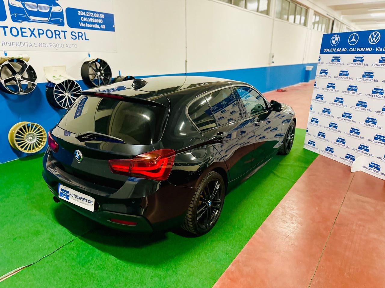 Splendida Bmw 116 Msport/2018-euro6/kmcertificati