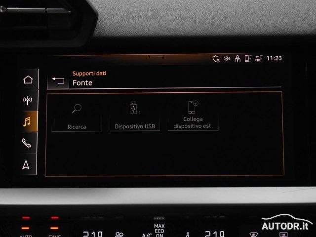 AUDI A3 SPB 30 G-Tron S-Tronic Advanced CERCHI 18, NAVI