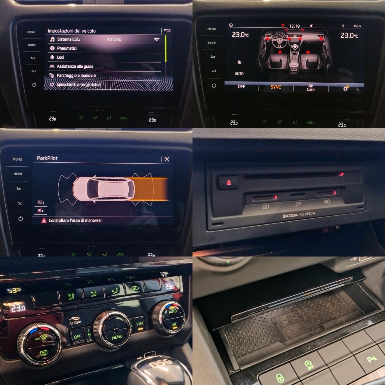 SKODA Octavia 2.0 TDI DSG Wagon STYLE CARPLAY FULL LED ALCANTARA