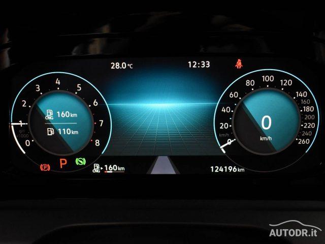 VOLKSWAGEN Golf 1.5 TGI 130cv DSG Life VIRTUAL CARPLAY TRIZONA