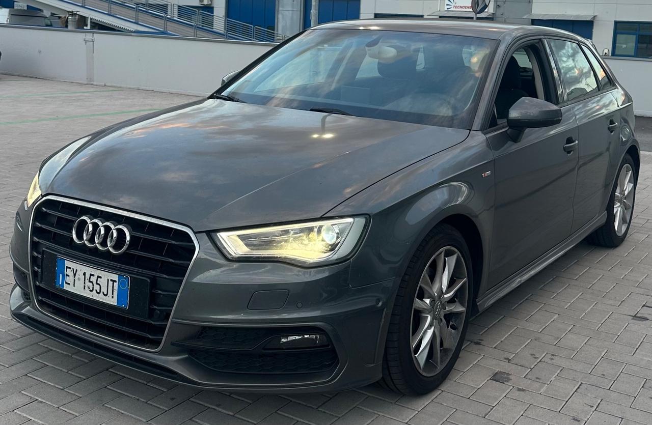 Audi A3 SPB S line 2.0 TDI 150 CV QUATTRO